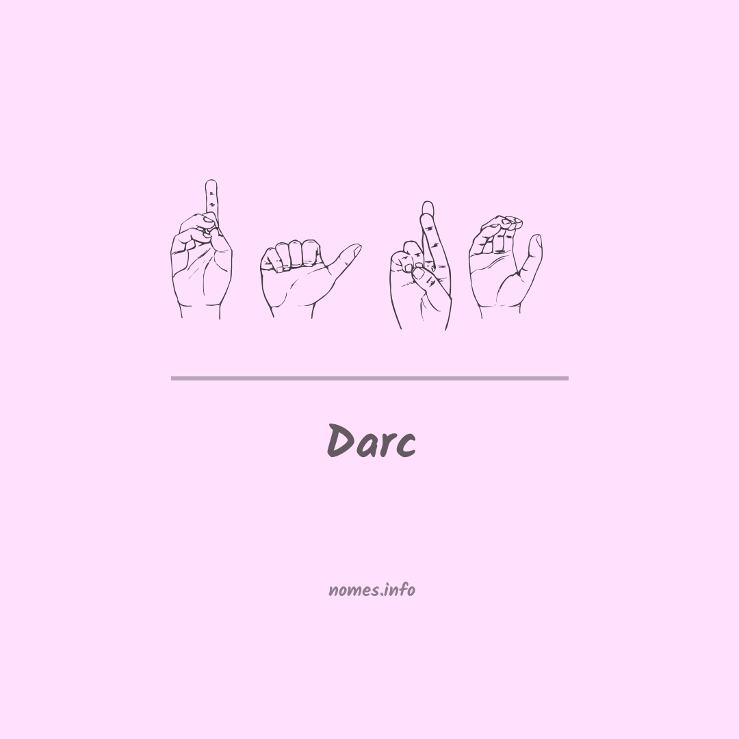 Darc em Libras