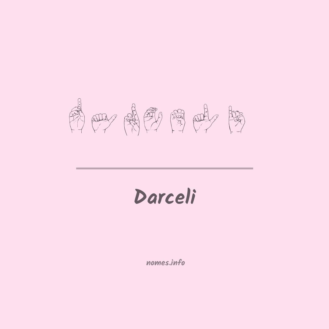 Darceli em Libras