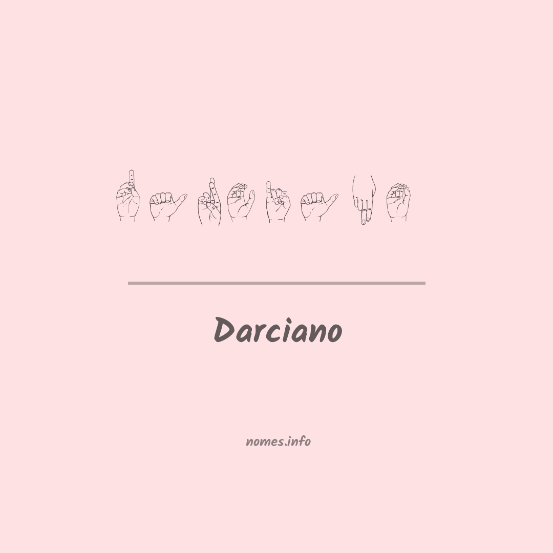 Darciano em Libras