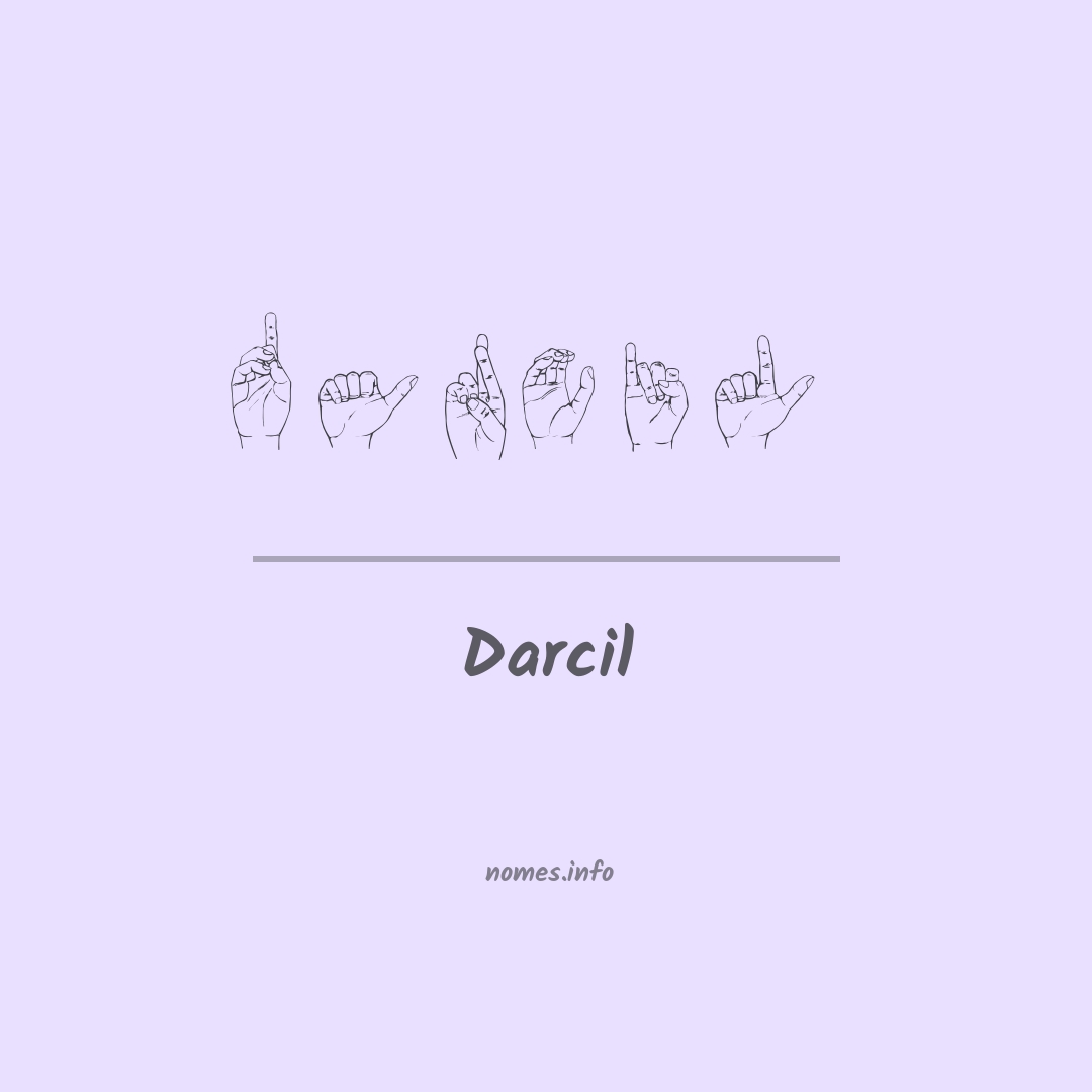 Darcil em Libras