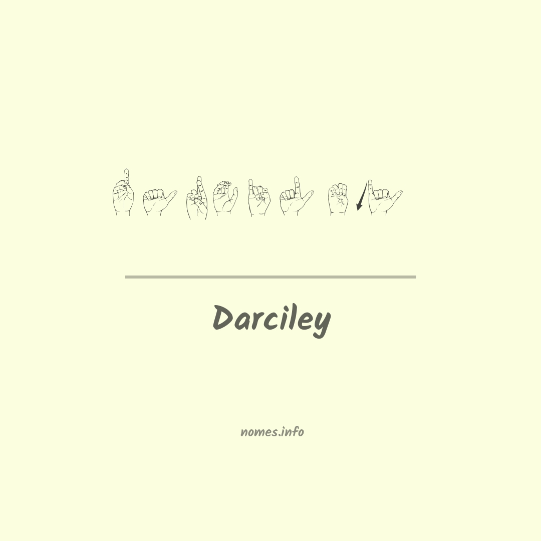 Darciley em Libras