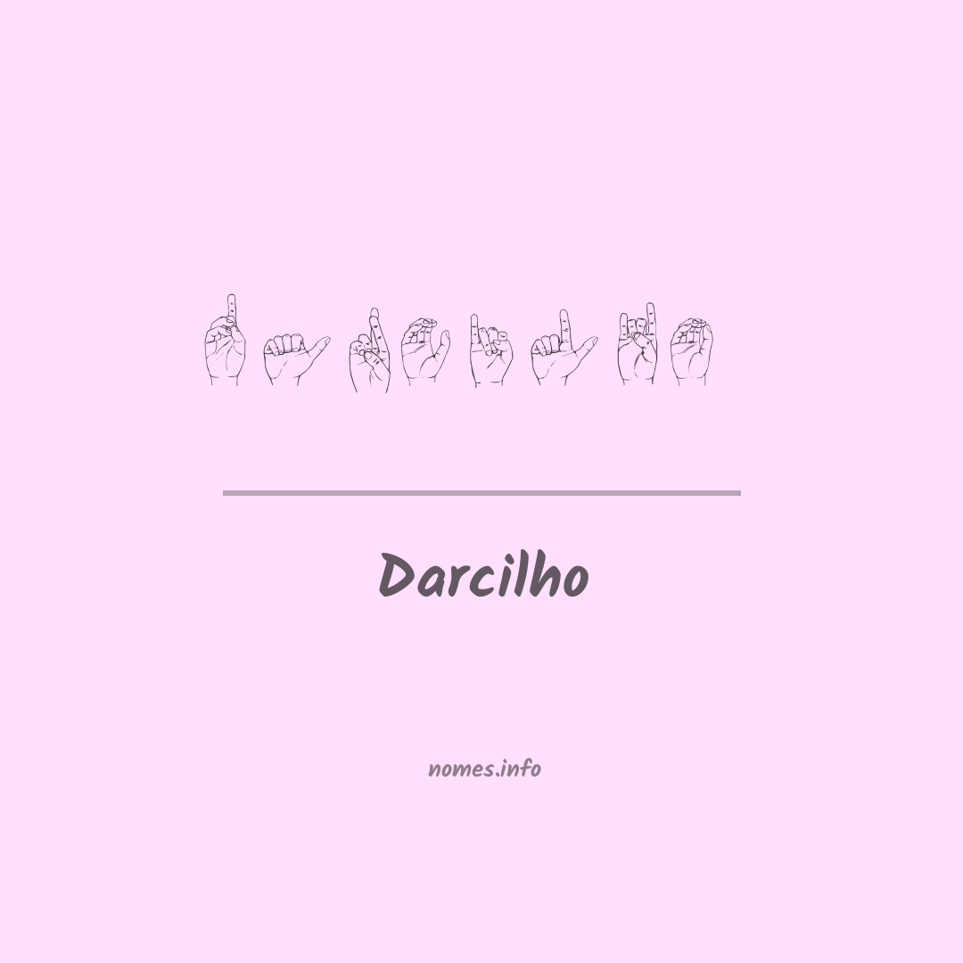 Darcilho em Libras