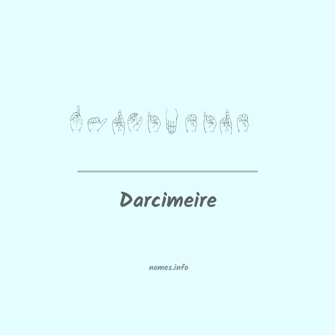 Darcimeire em Libras
