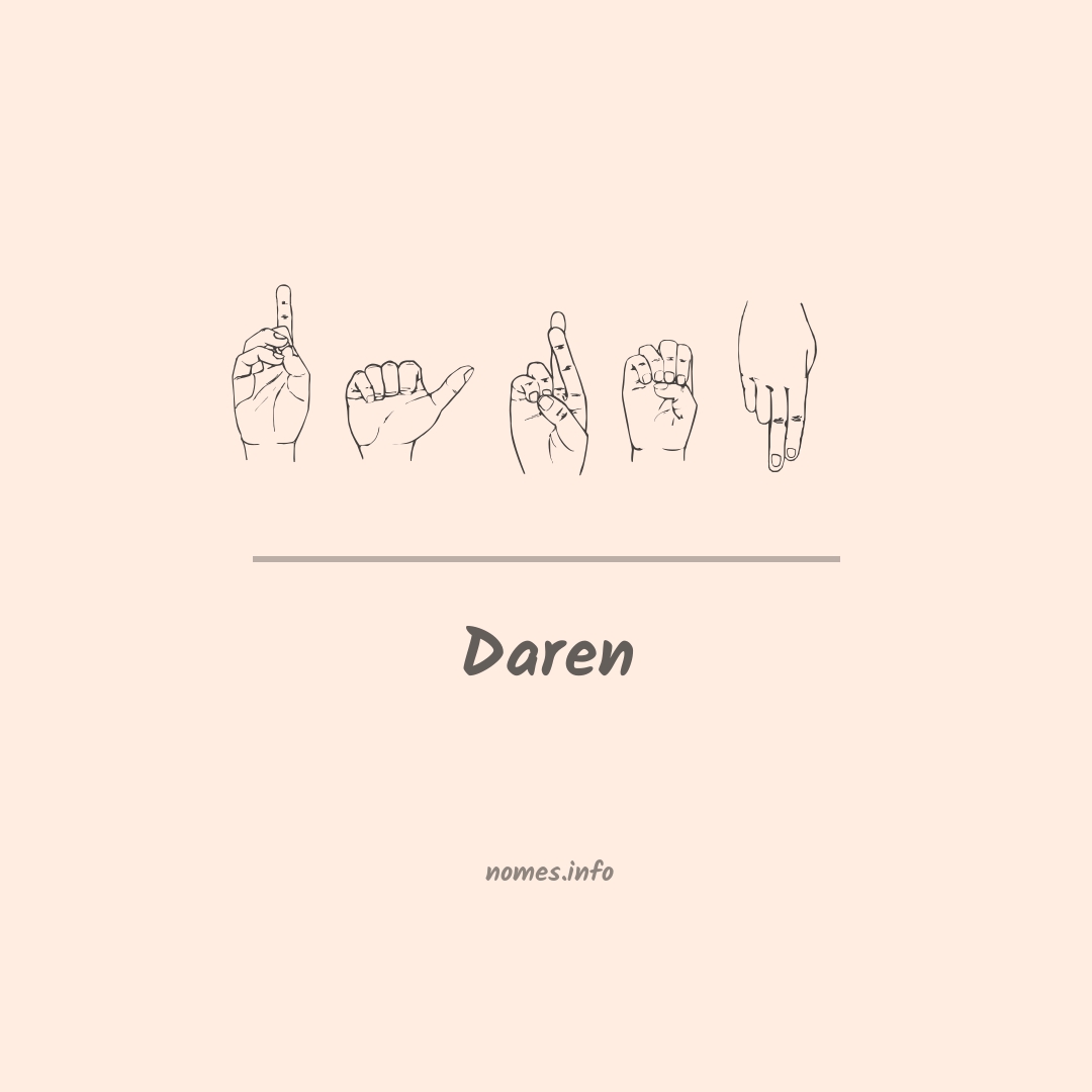 Daren em Libras