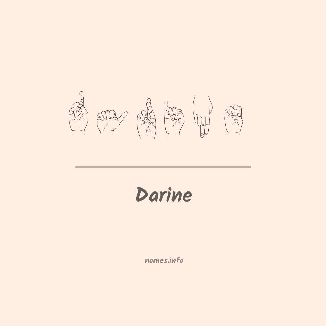 Darine em Libras