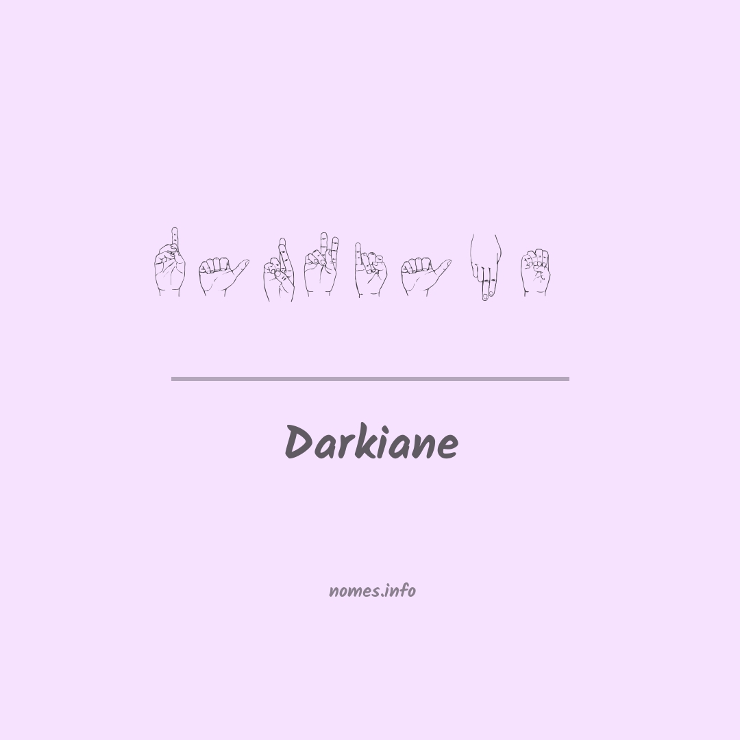 Darkiane em Libras