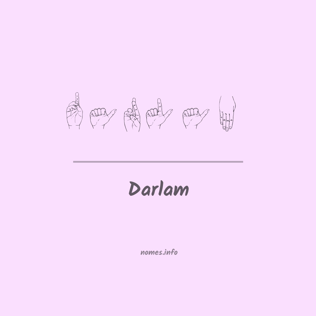 Darlam em Libras