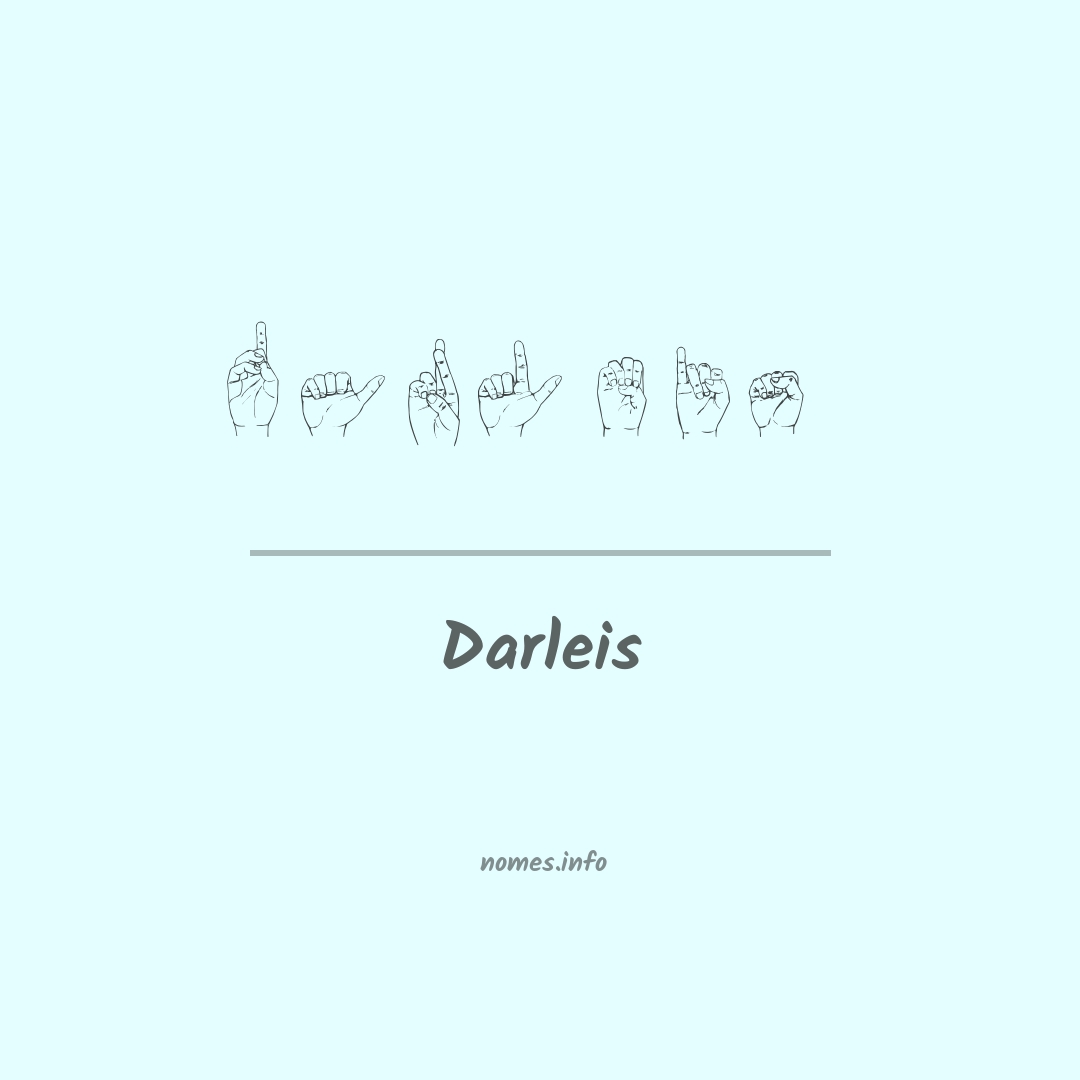 Darleis em Libras
