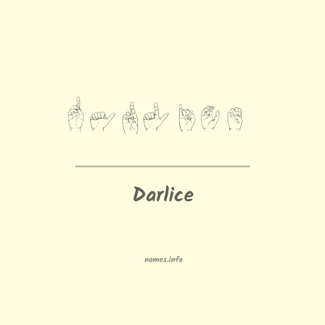 Darlice em Libras
