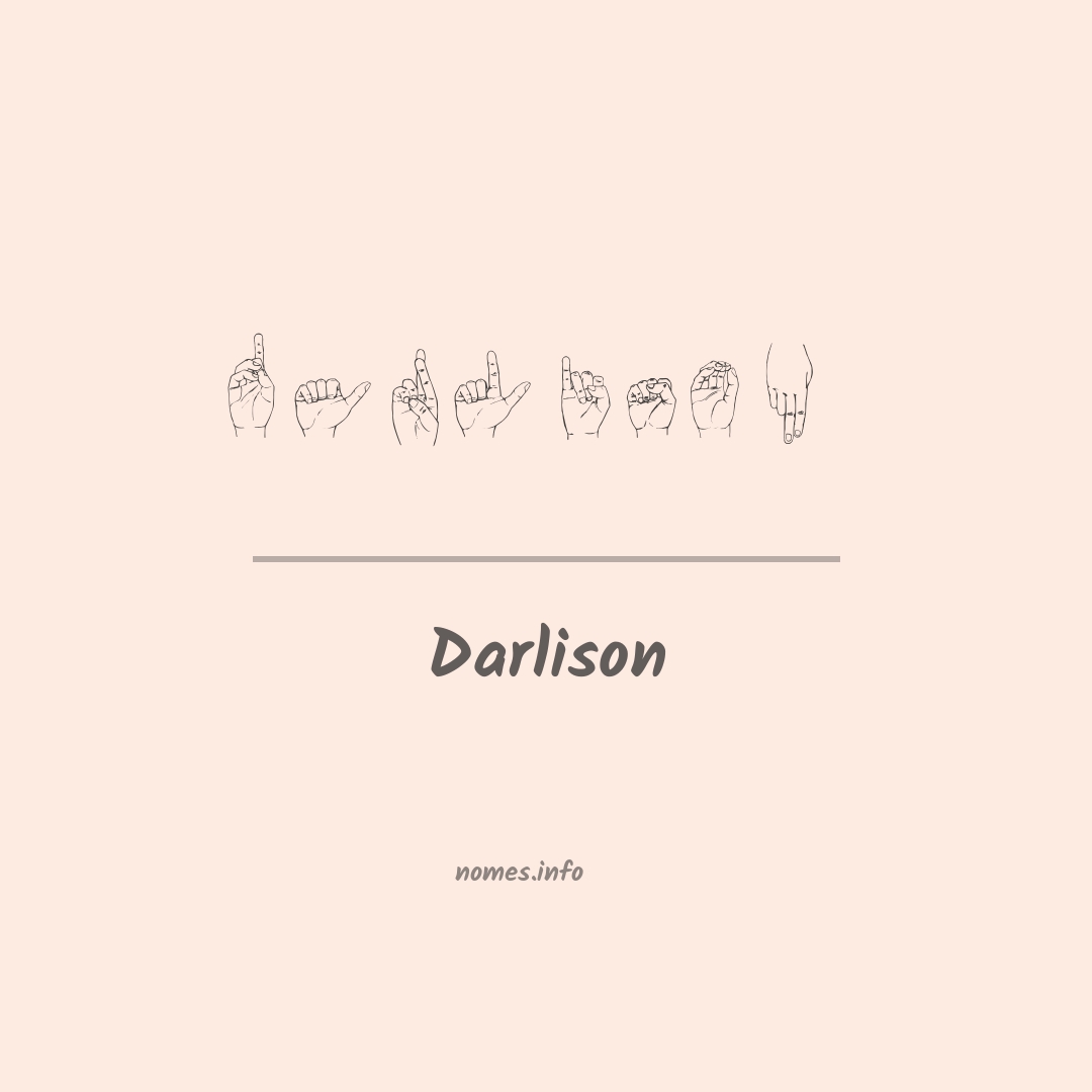 Darlison em Libras