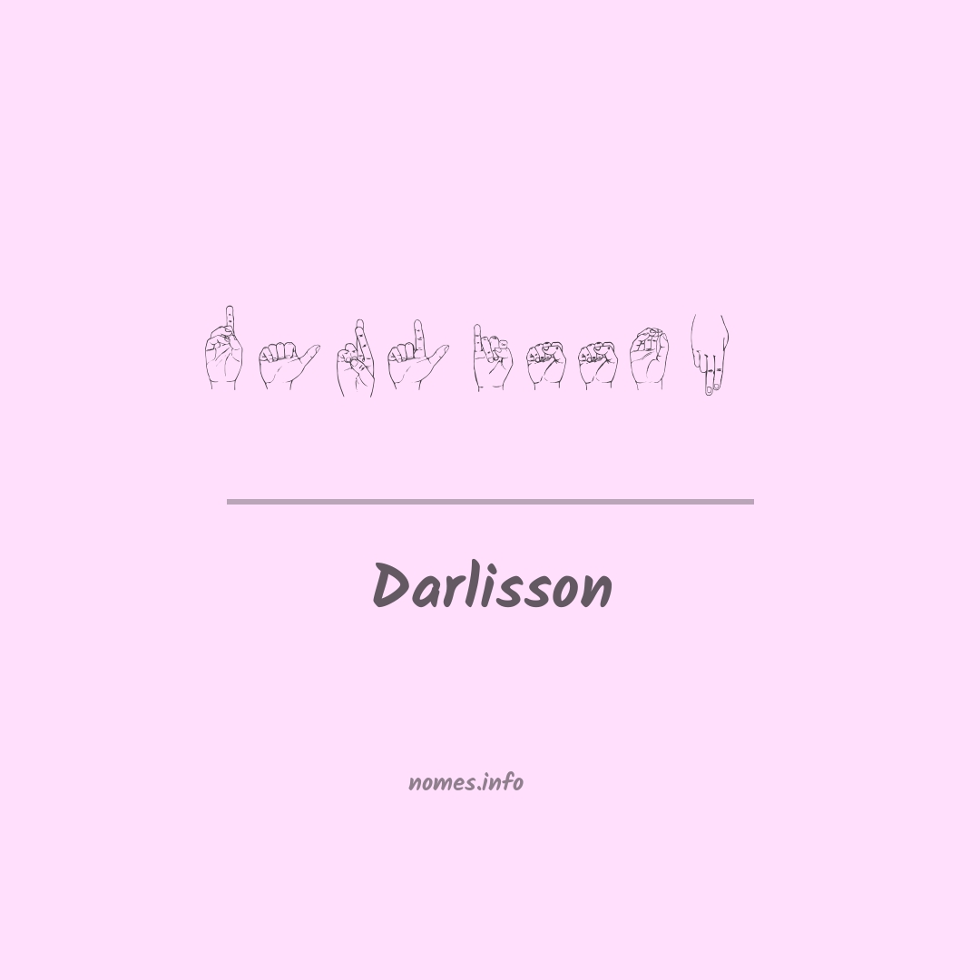 Darlisson em Libras