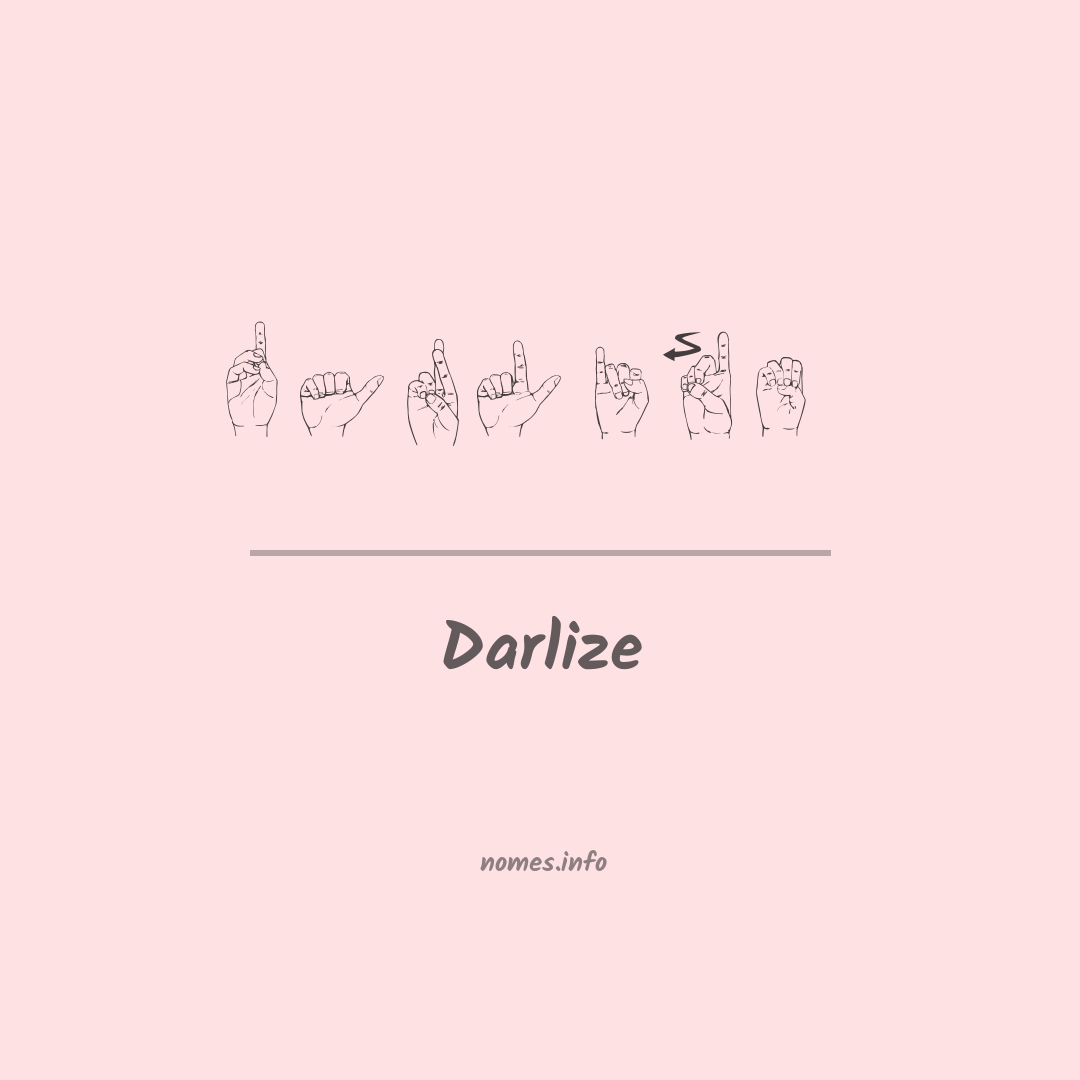 Darlize em Libras