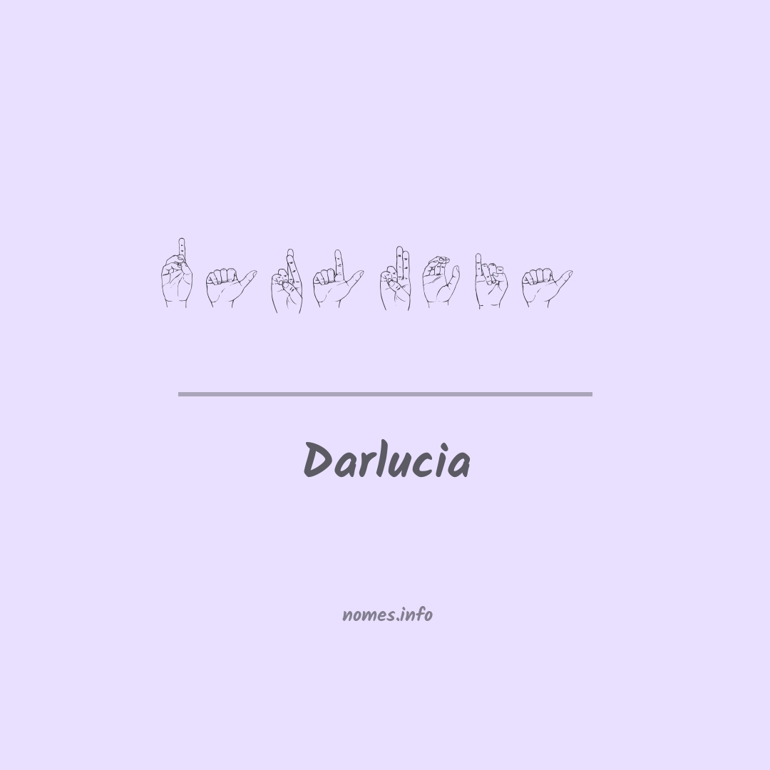 Darlucia em Libras