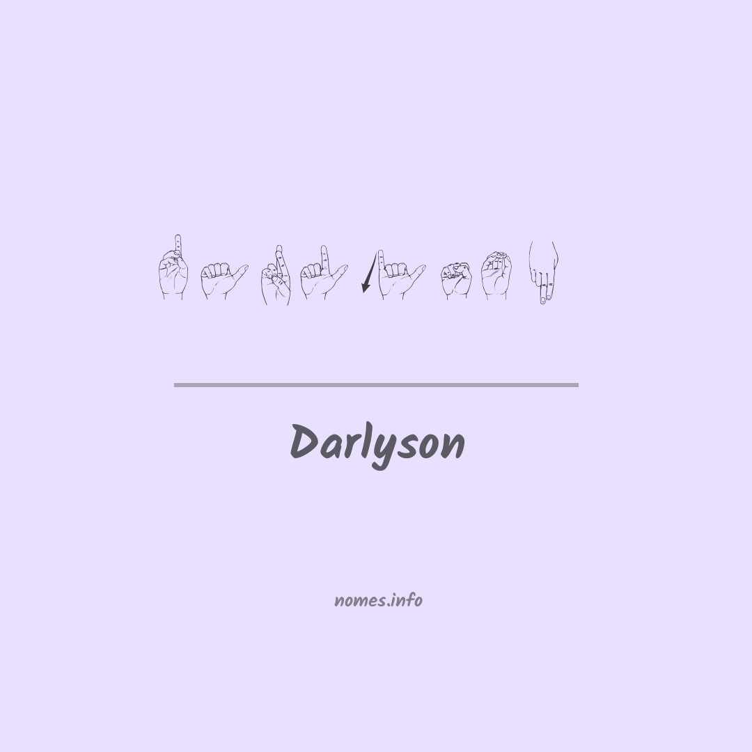 Darlyson em Libras