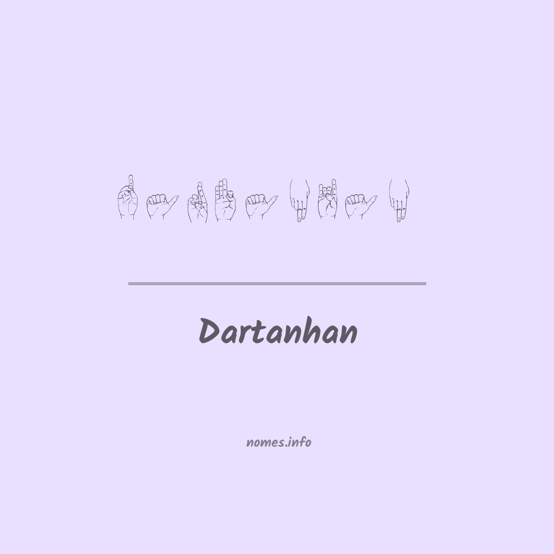 Dartanhan em Libras