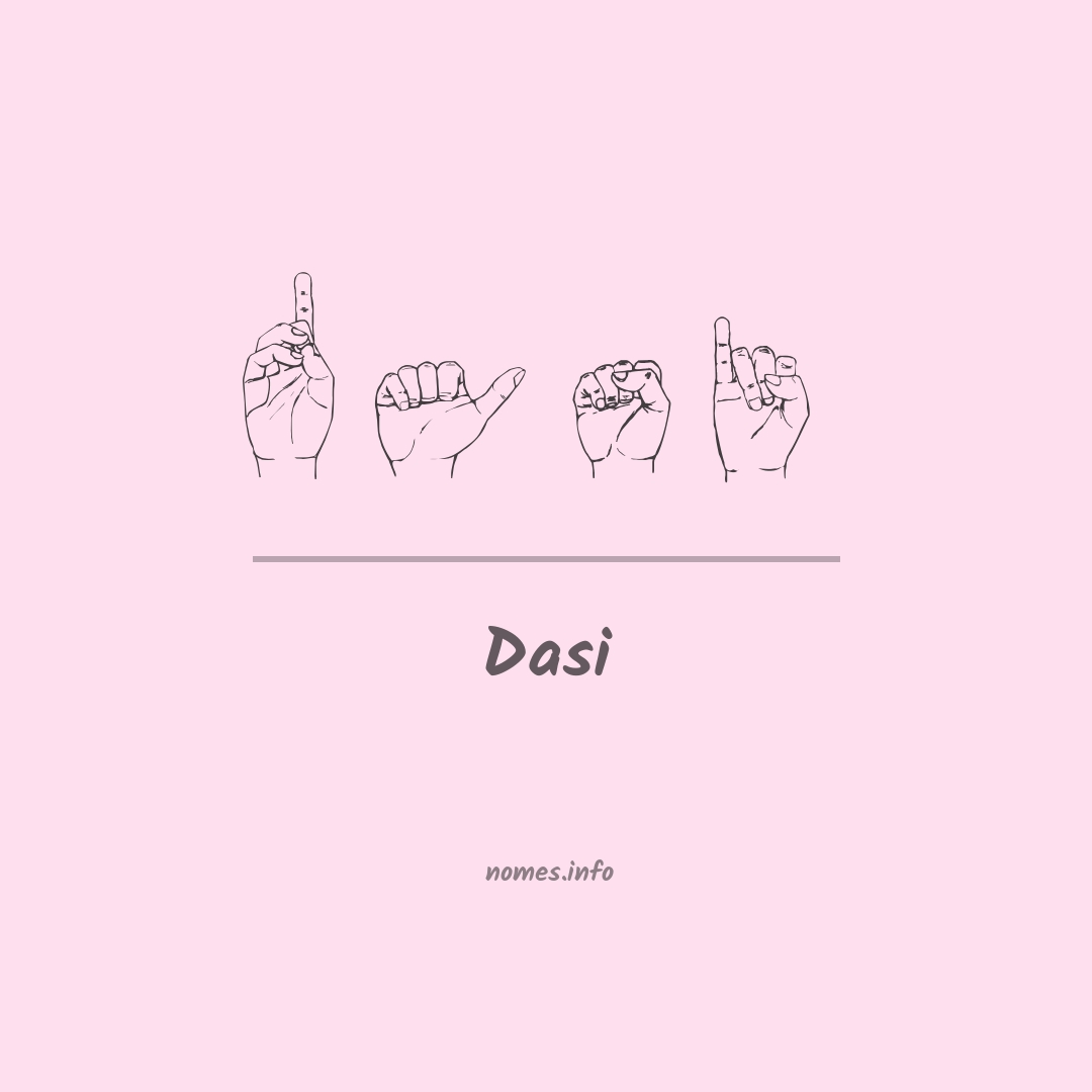Dasi em Libras