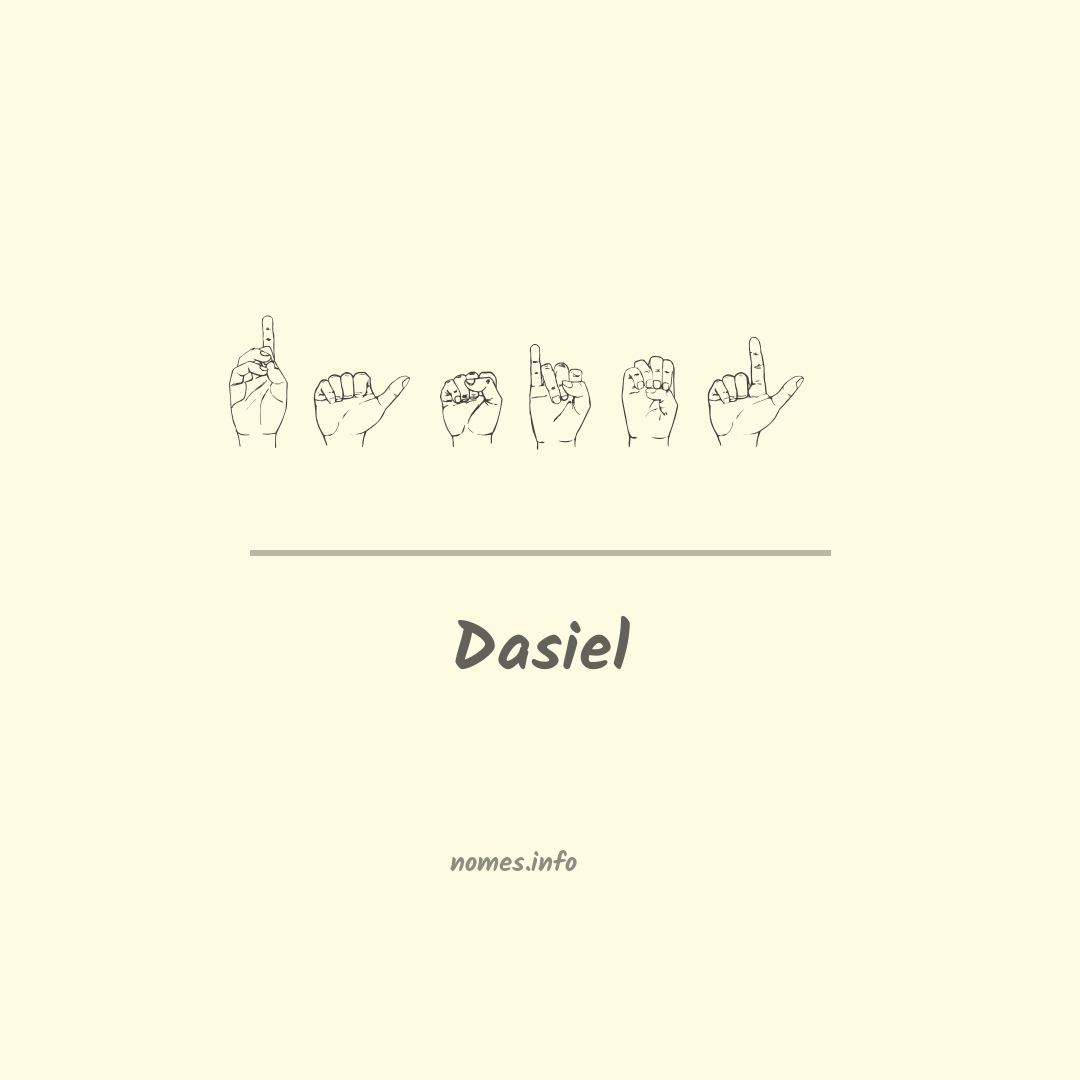 Dasiel em Libras