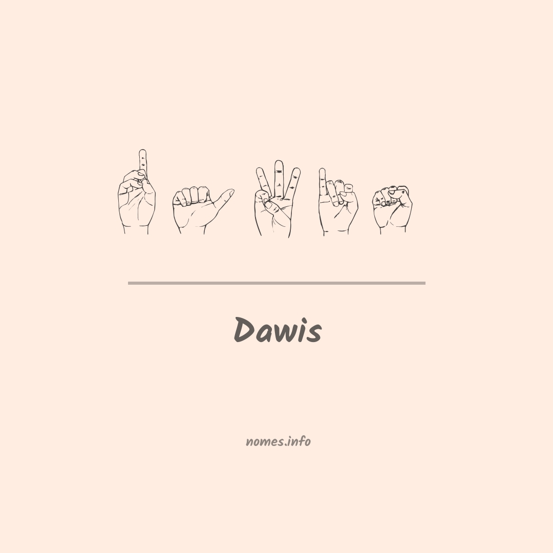 Dawis em Libras