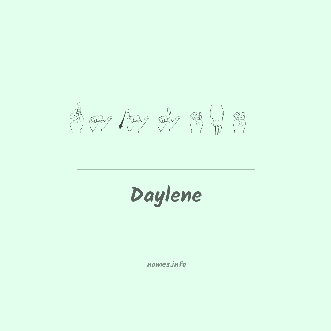 Daylene em Libras