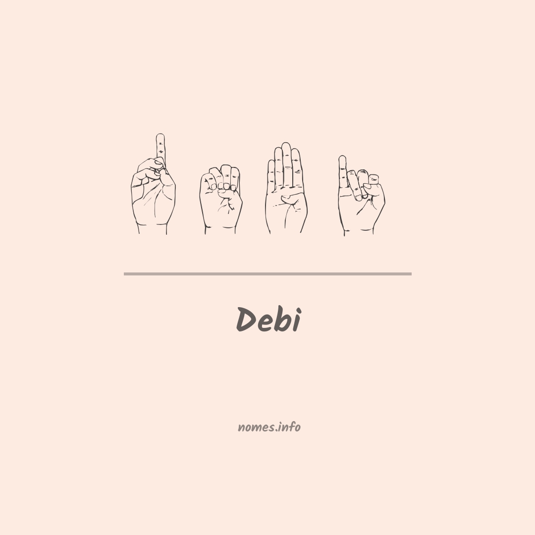 Debi em Libras