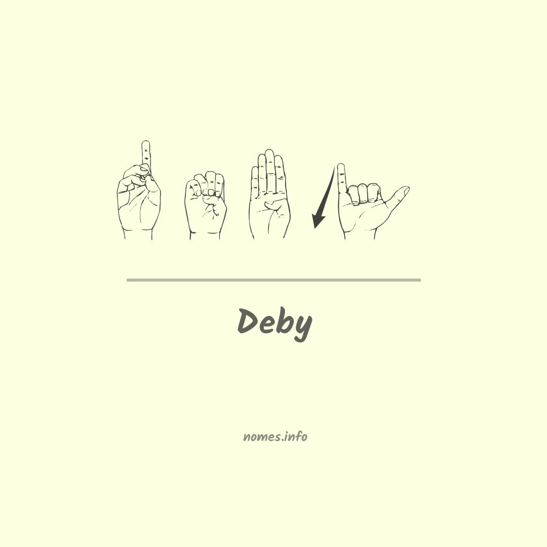 Deby em Libras