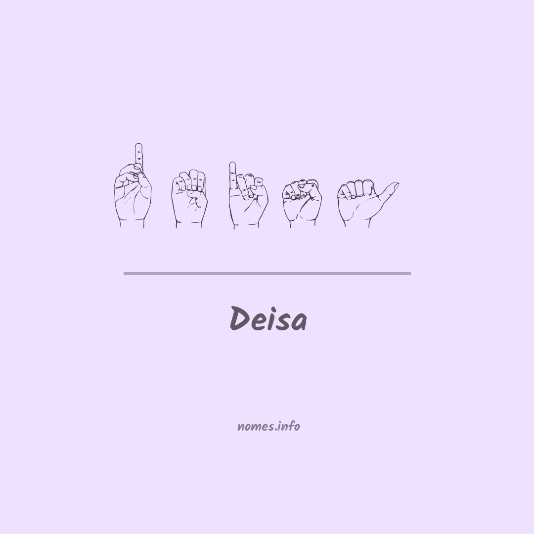 Deisa em Libras
