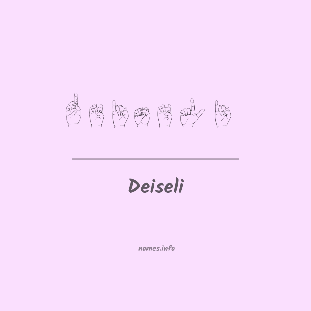 Deiseli em Libras