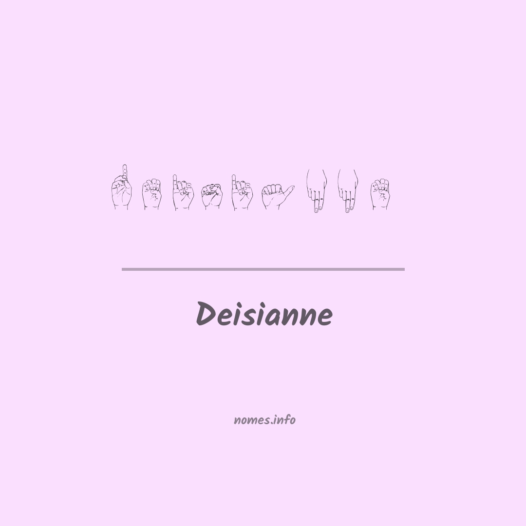 Deisianne em Libras