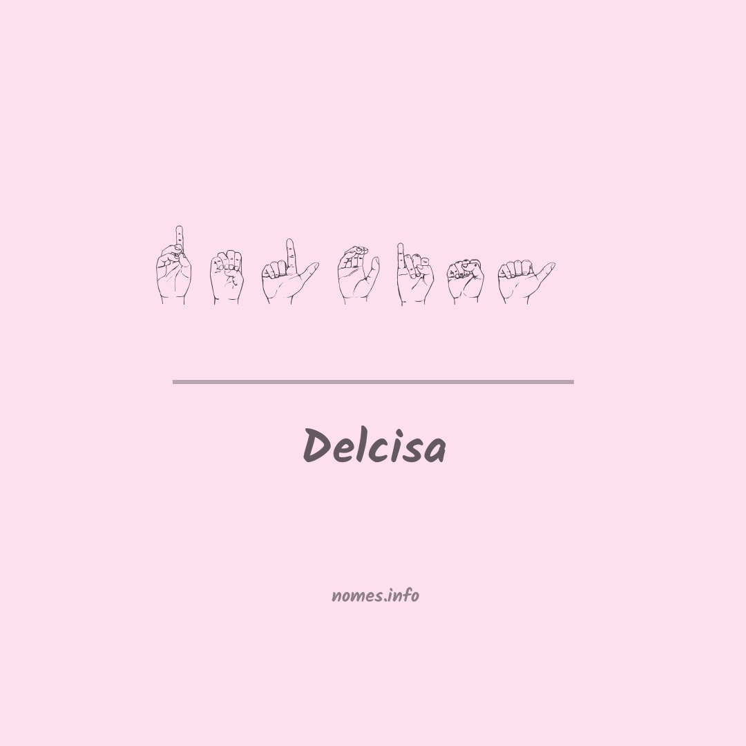 Delcisa em Libras