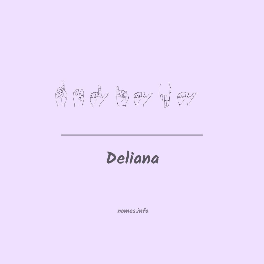 Deliana em Libras Deliana em Libras