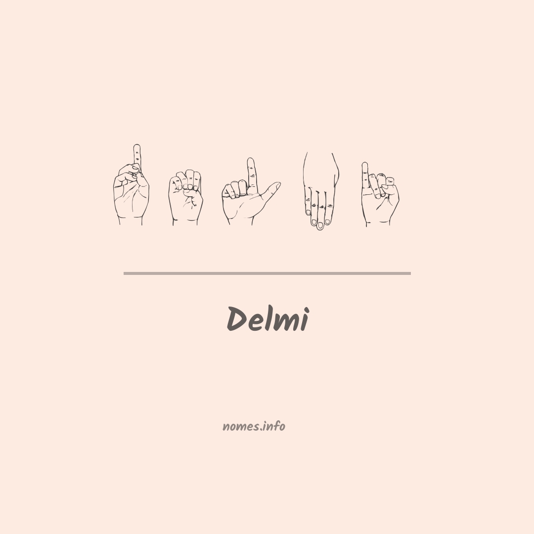 Delmi em Libras