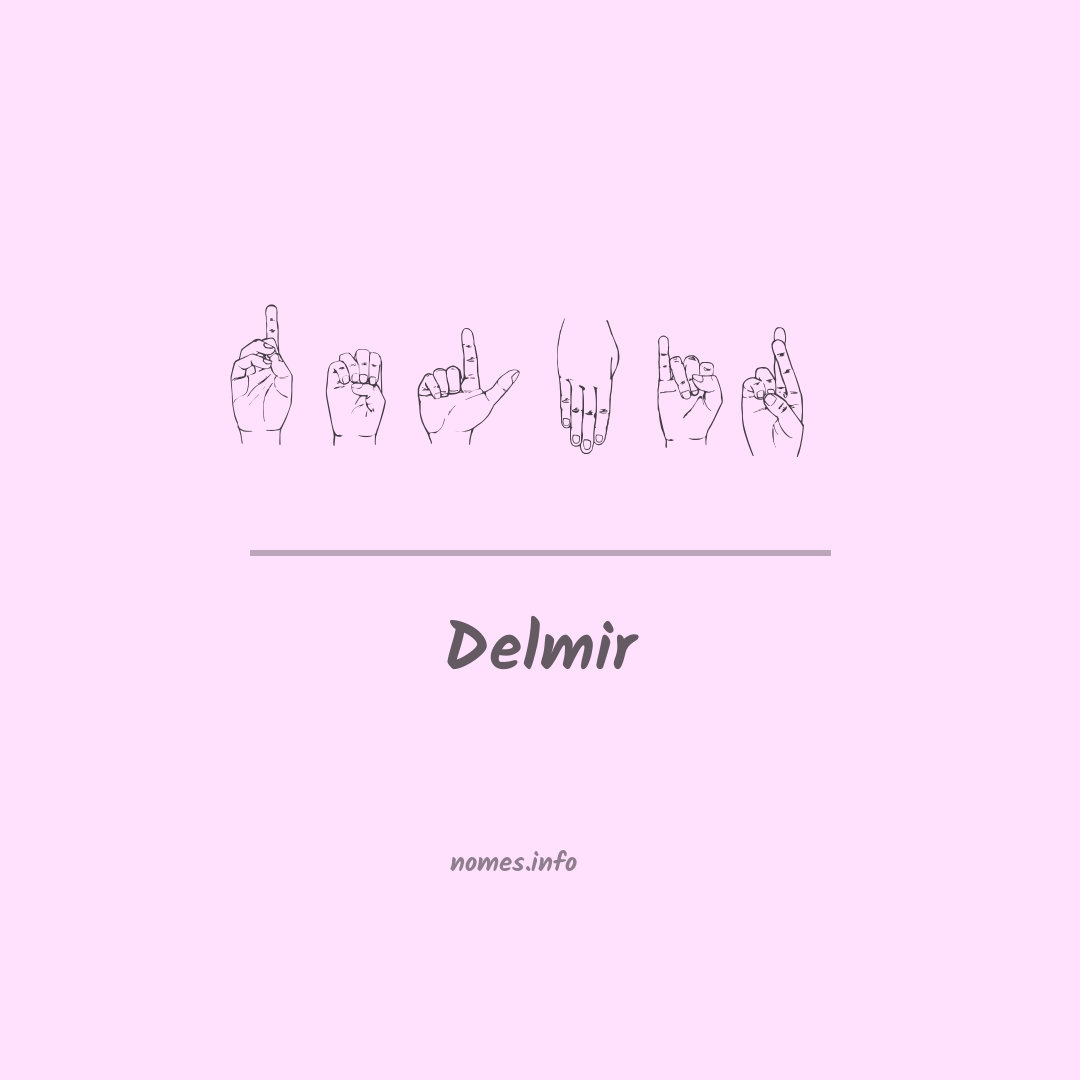 Delmir em Libras
