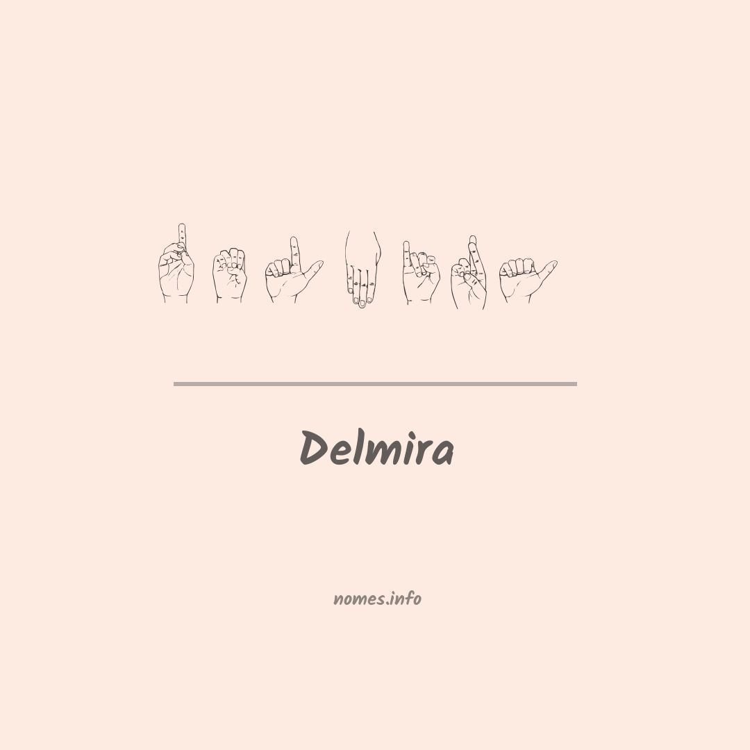 Delmira em Libras
