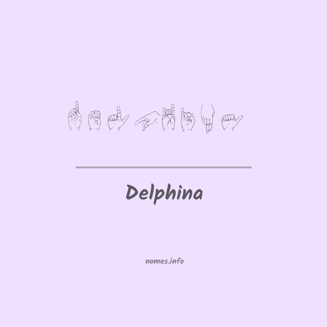 Delphina em Libras