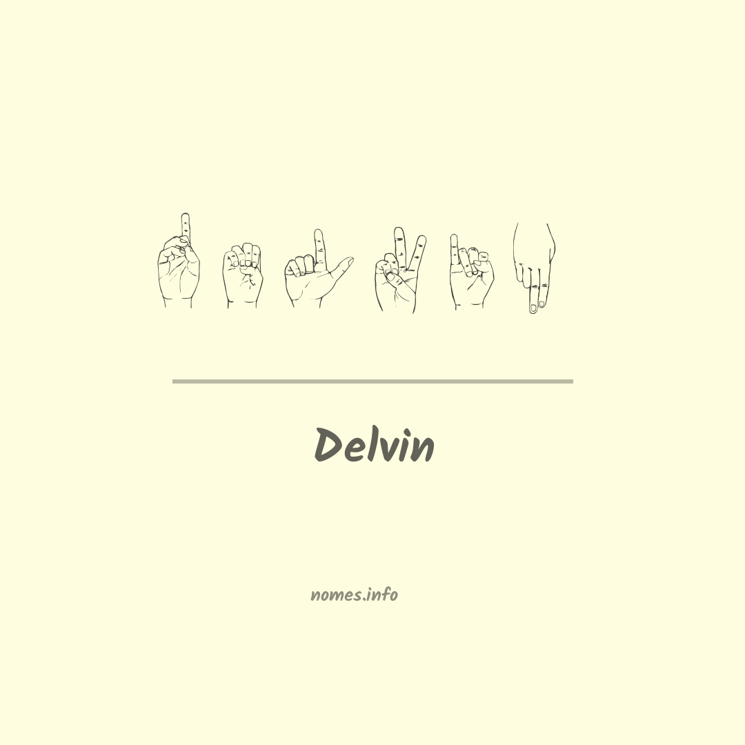 Delvin em Libras