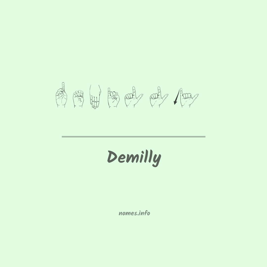 Demilly em Libras