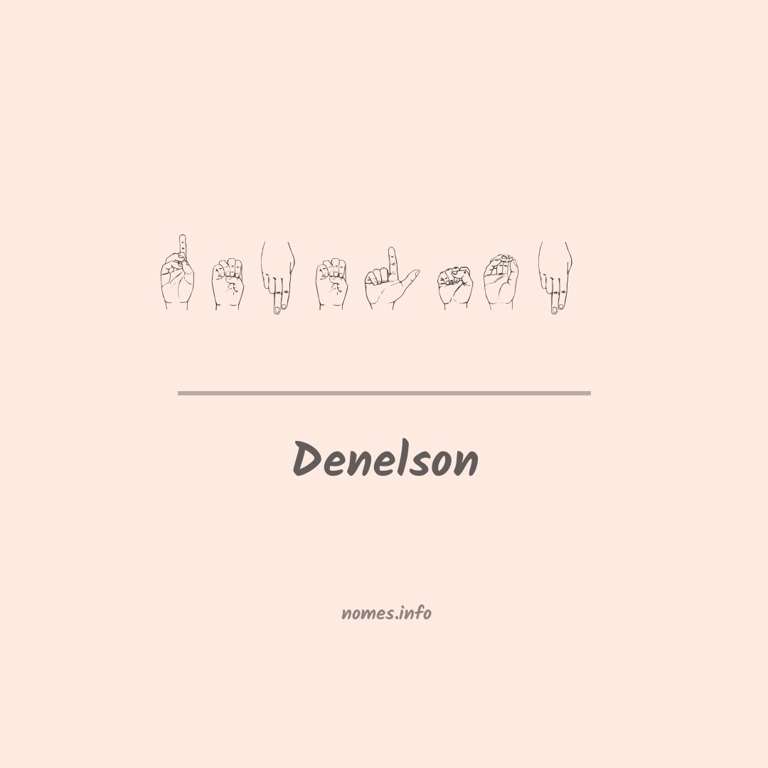 Denelson em Libras