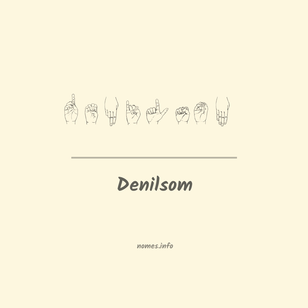 Denilsom em Libras