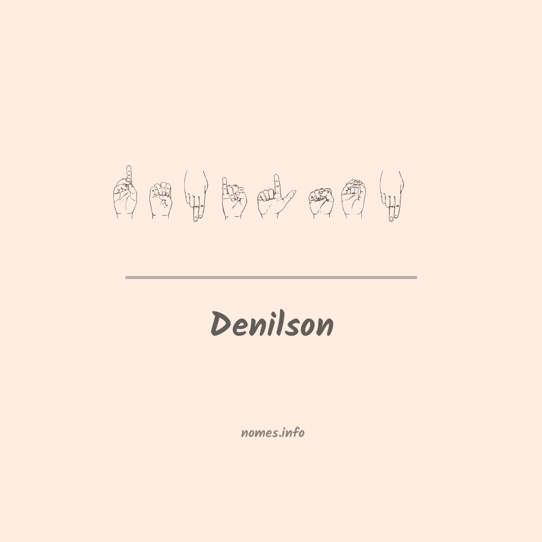 Denilson em Libras