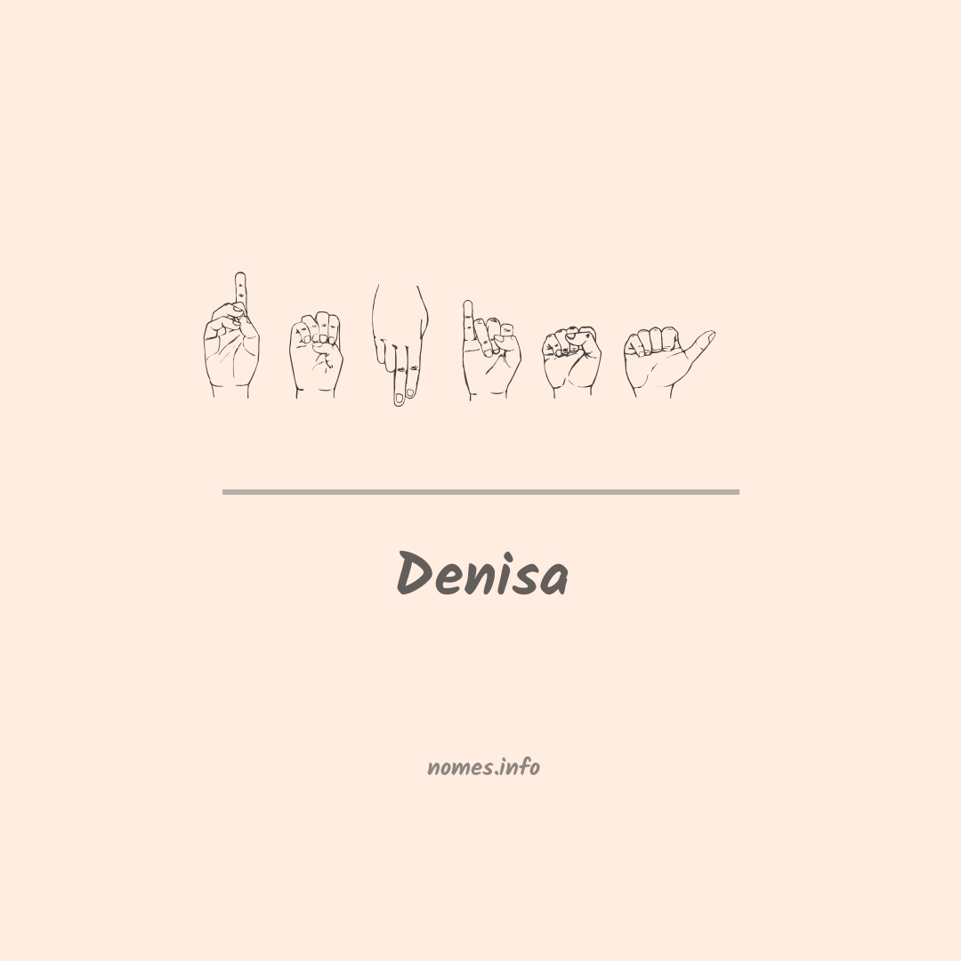 Denisa em Libras