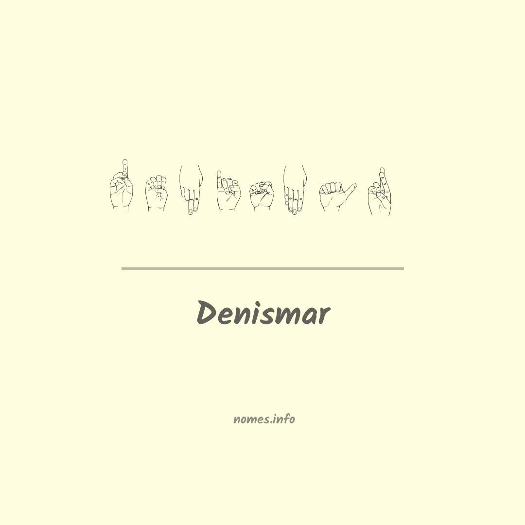 Denismar em Libras
