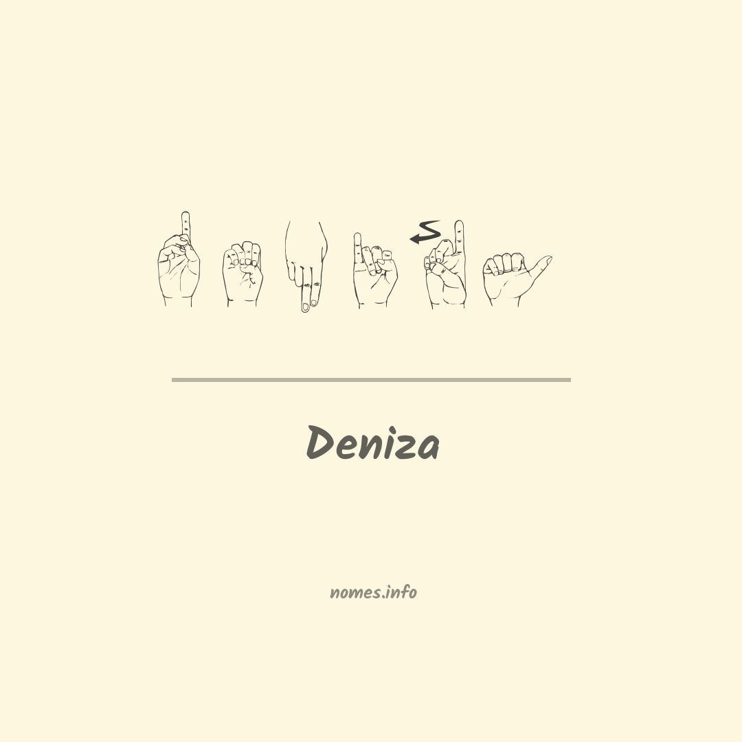 Deniza em Libras