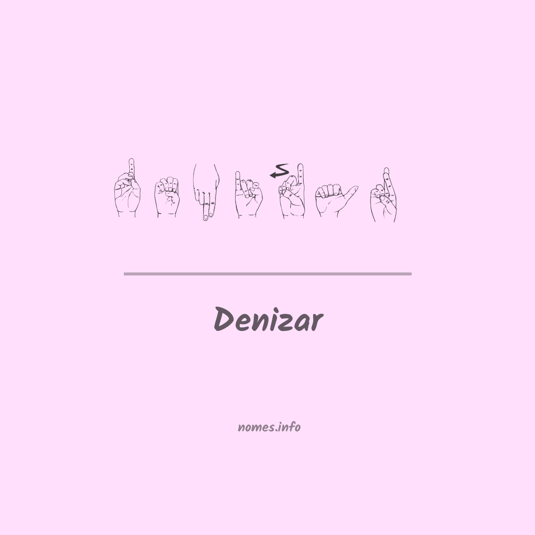 Denizar em Libras