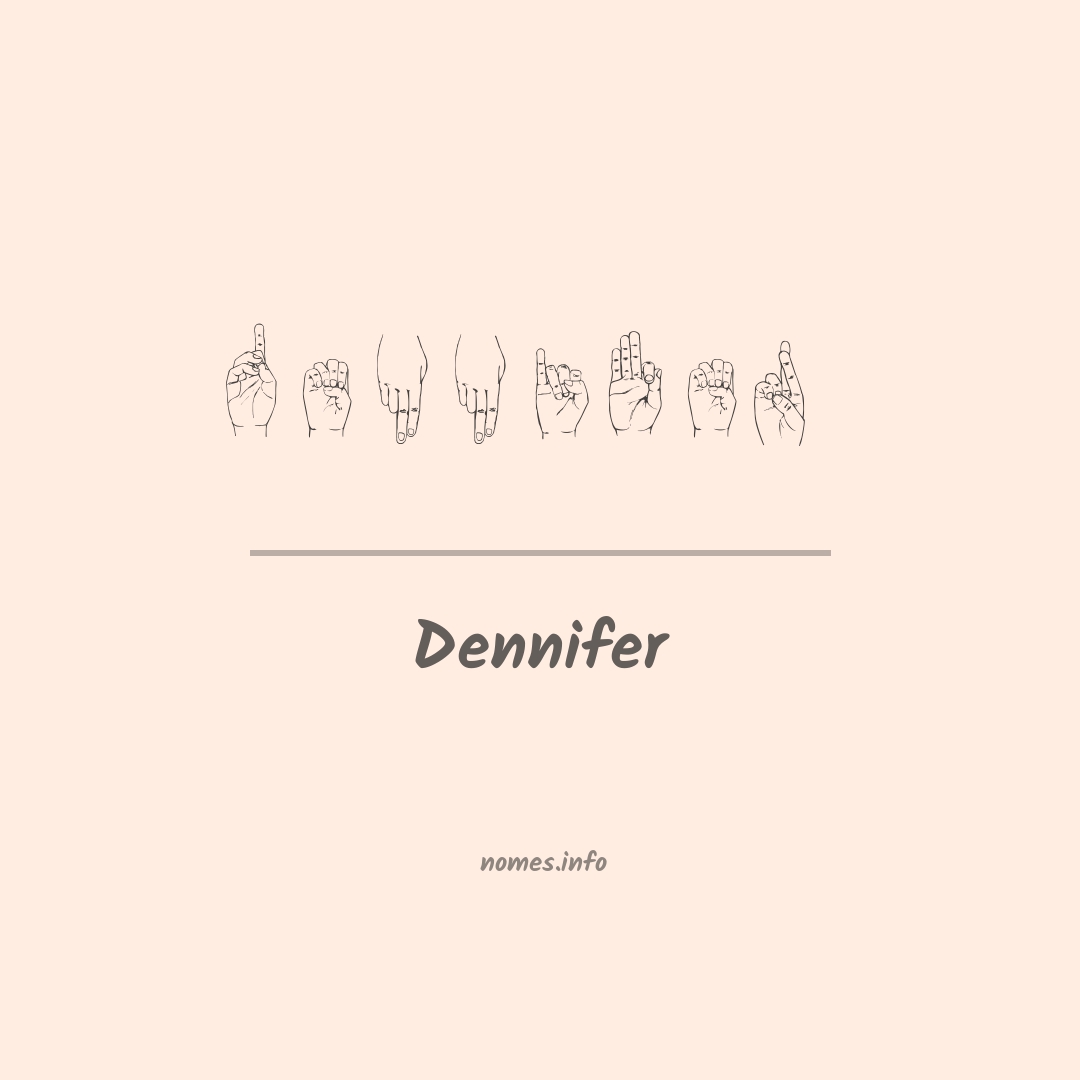 Dennifer em Libras