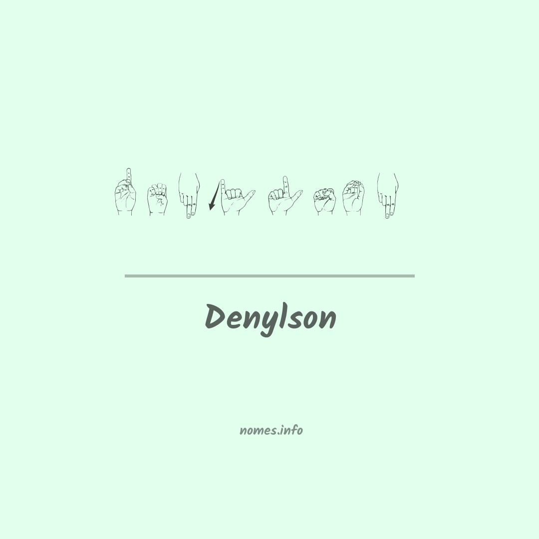 Denylson em Libras