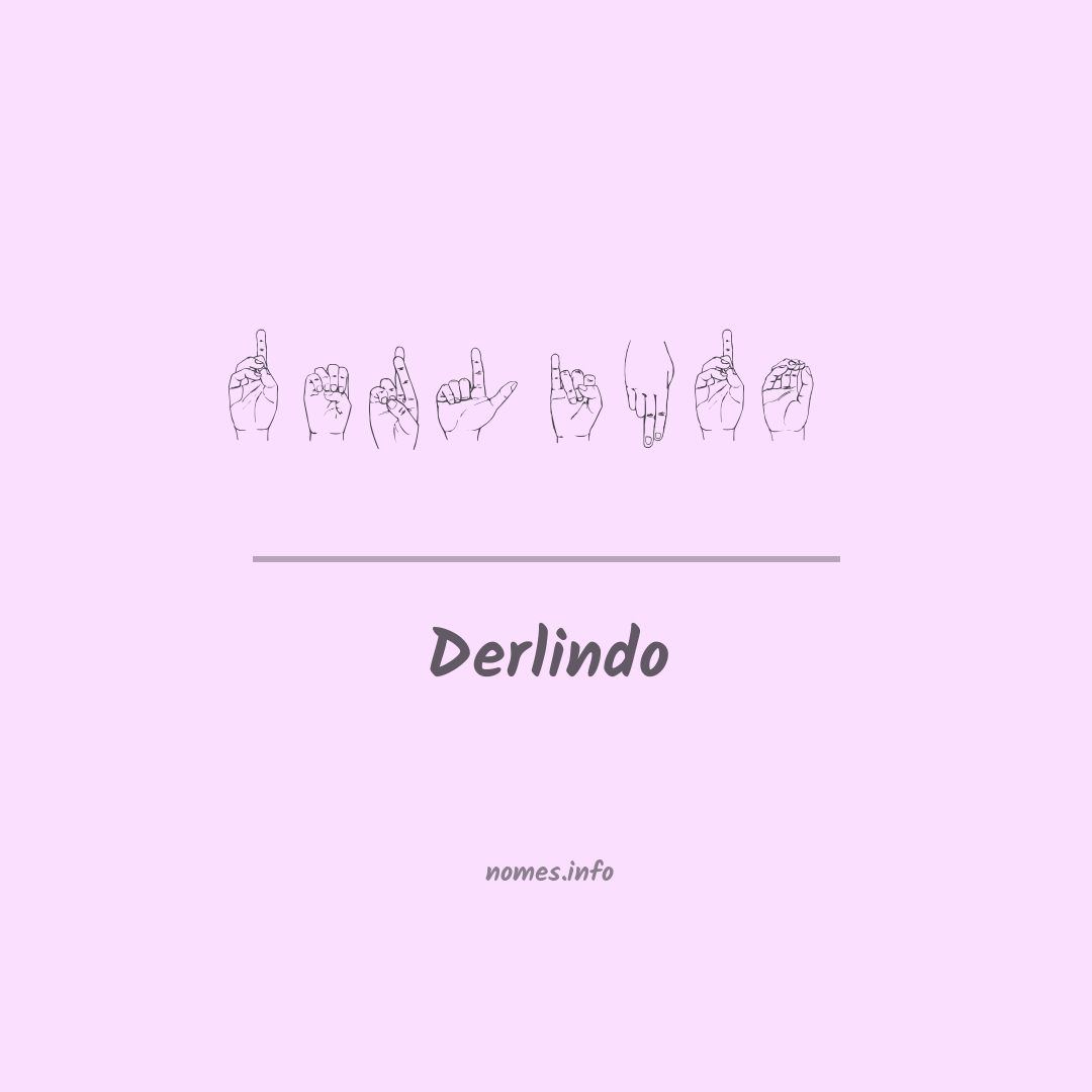 Derlindo em Libras