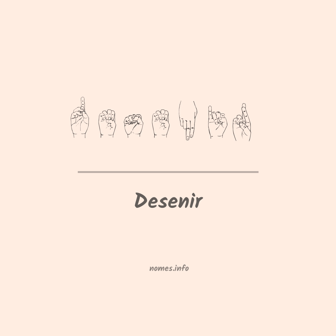 Desenir em Libras