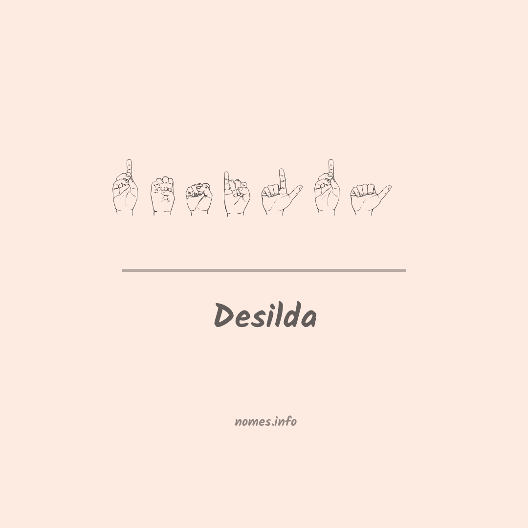 Desilda em Libras