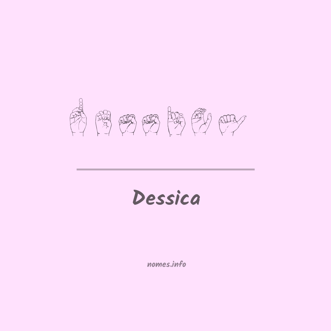 Dessica em Libras