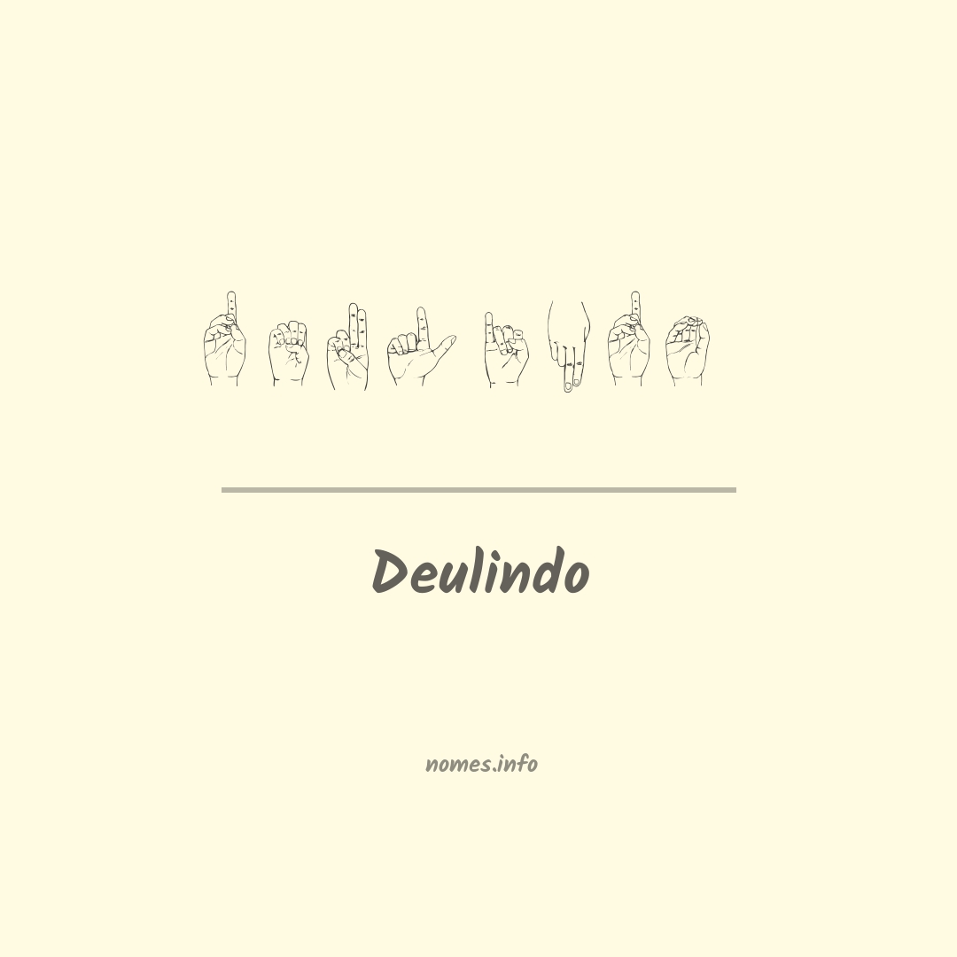 Deulindo em Libras
